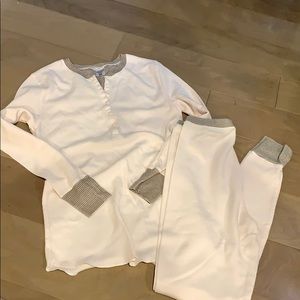 Light pink thermal set medium top&small bottoms